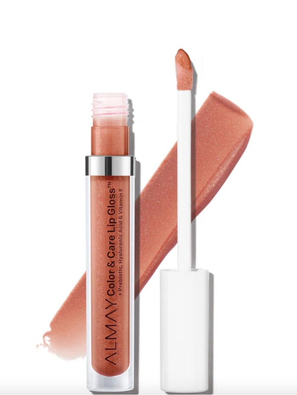 Almay Shimmering Peach-Coral Color & Care Lip Gloss